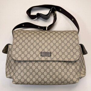 Gucci GG Supreme Diaper Bag